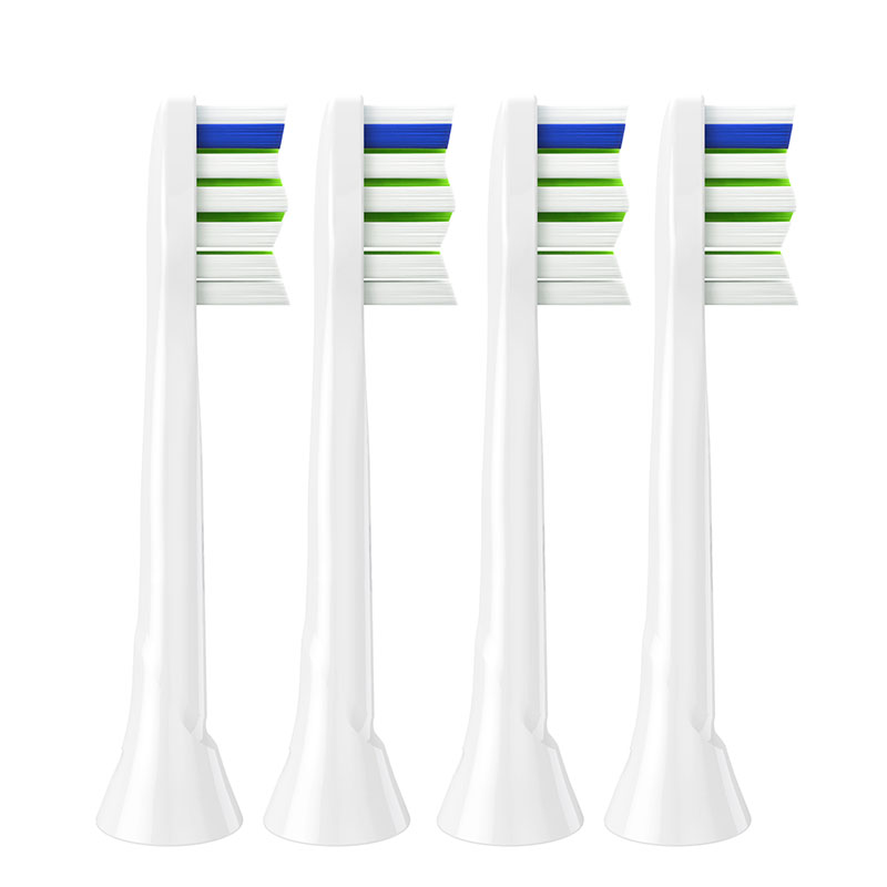 Logo laser Katanggap-tanggap na Sonic Toothbrush Head